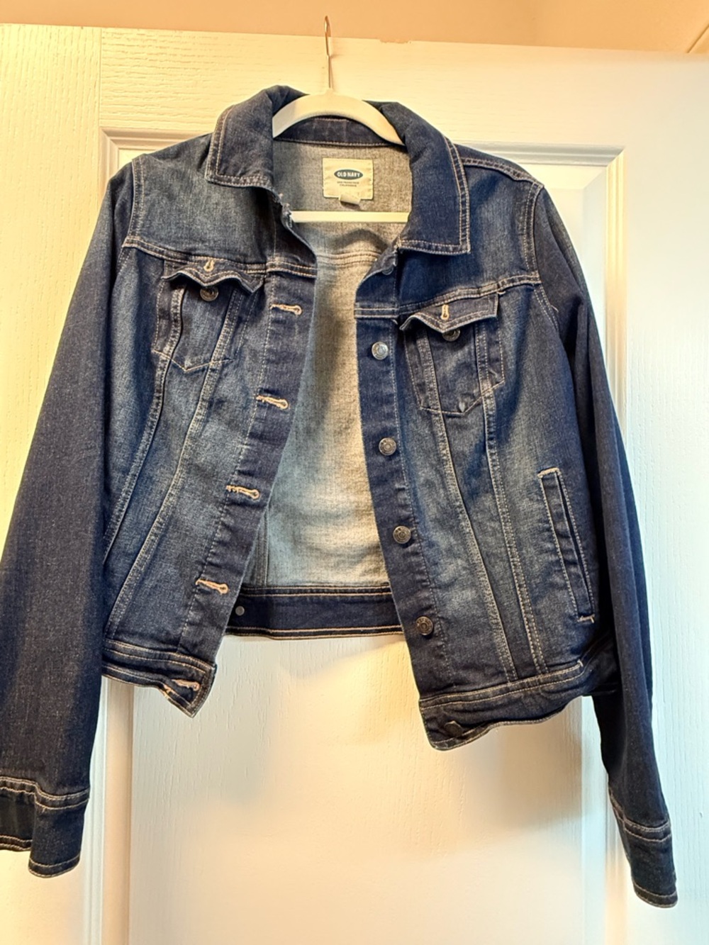 Old Navy Dark Blue Denim Jacket